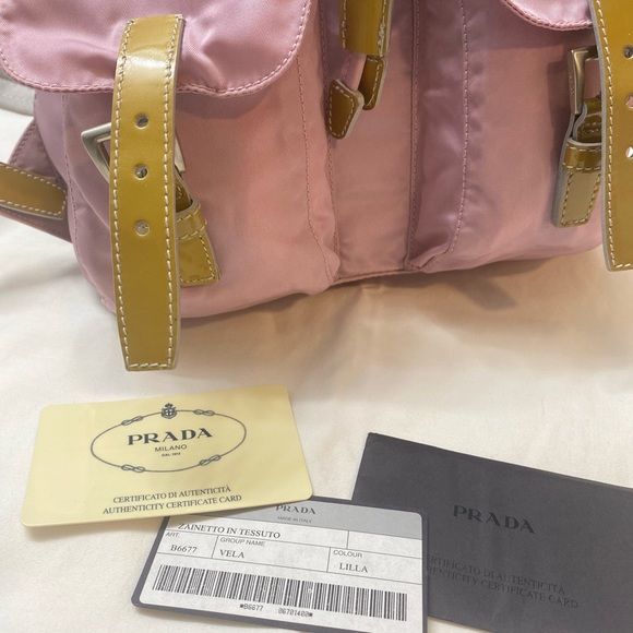 Prada backpack, in Lilla color, like new - Picture 13 of 15